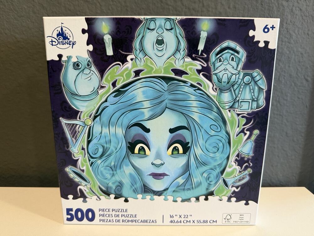 Disney Parks The Haunted Mansion Madame Leota 500pcs Jigsaw Puzzle Sealed